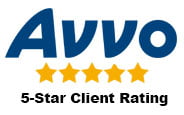 AVVO 5-Star Client Rating